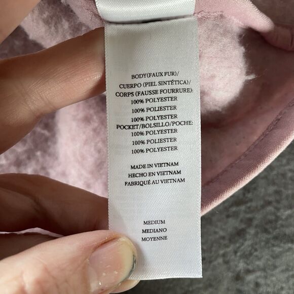 Rails Lorna Sherpa fleece jacket Womens Medium lilac purple pink Sherpa Snap Up - Picture 11 of 14